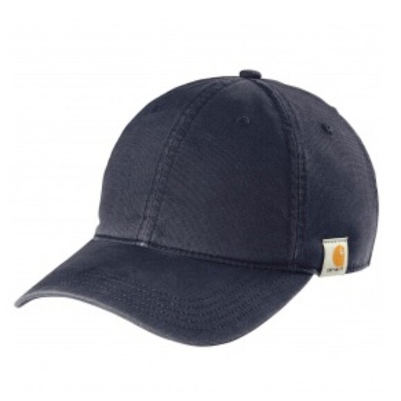 Carhartt Cotton Canvas Cap - Navy AH3938 (New) - Picture 1 of 9